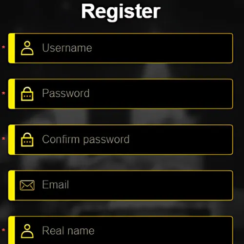 Instruction Fill out the registration form